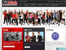 Tablet Screenshot of fitclub.net